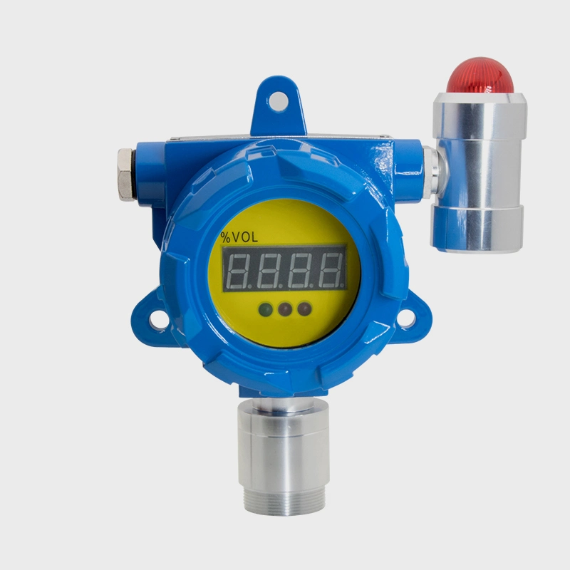 Multiple Function Fixed Online Gas Leak Detector with 4--20mA Output