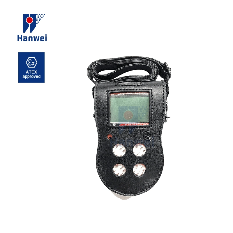 4 Gas Portable Multi-Gas Detector (LEL, CO, H2S, O2)