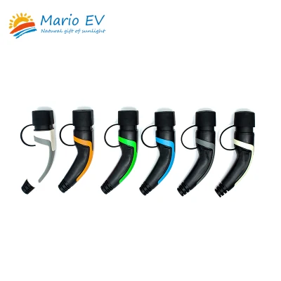 Enchufe eléctrico de 16A y 250V con conector, cargador inteligente de alta calidad, estación de carga IEC tipo 2, Cable cargador EV portátil para coche