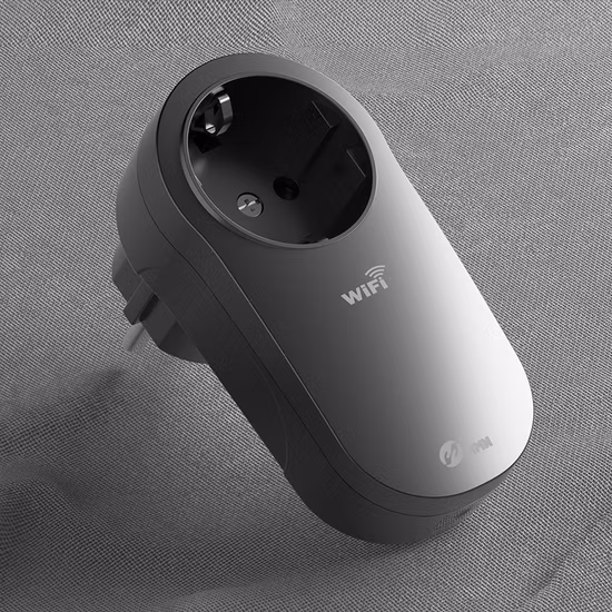 Enchufe wifi estándar de la UE enchufe de enchufe Schuko de potencia inteligente con control remoto inalámbrico
